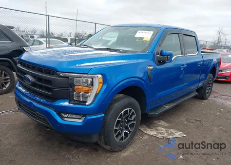 2021 Ford F-150 Lariat from USA, damaged, VIN 1FTFW1E56MFD08831